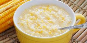 Corn porridge for weight loss