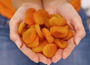 Dried apricots for weight loss
