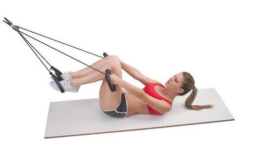 lying down with the dolinova exercise machine lose weight