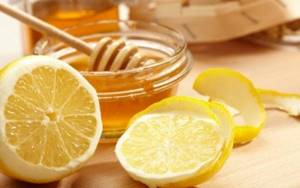Lemon with honey