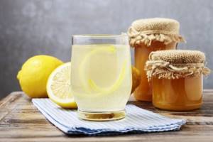 лимонад с медом и лимоном