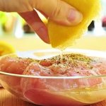 Лимонный сок в кулинарии - рецепт маринада