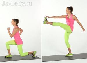 leg swings to strengthen thigh muscles