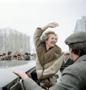 Margaret Thatcher in Krylatskoye