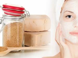 yeast mask for face against wrinkles