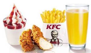 FSC menu. Benefits and harms, calorie content of fast food restaurant dishes 