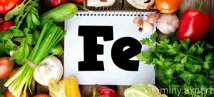 Thumbnail for the article Vegetables and fruits rich in iron