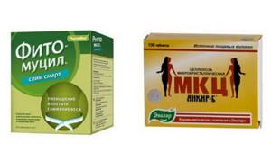 MCC Ankir-B contains microcrystalline cellulose and has an effect similar to Fitomucil Slim Smart