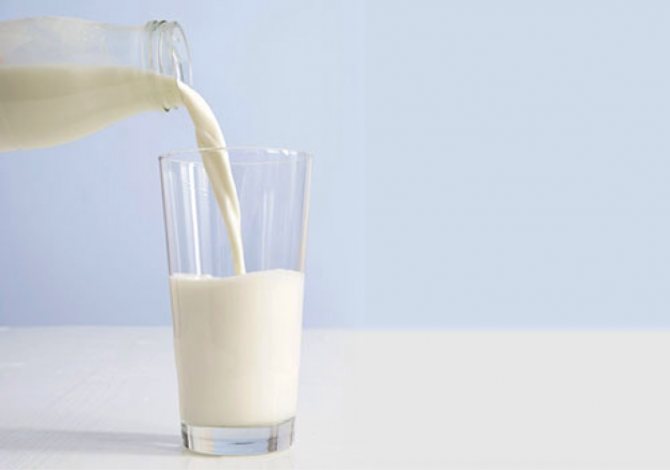 Молоко - полезный продукт для сжигания жира