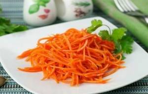 carrots in Korean