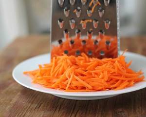 grated carrots for the winter