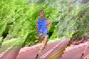 Man jogging a-man-doing-cardio-session