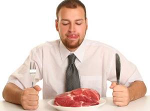 Meat diet for weight loss