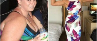 Incredible weight loss stories. Photos before and after - amazing, but true 