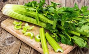 Low-calorie vegetable celery