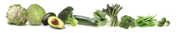 Низкоуглеводные овощи