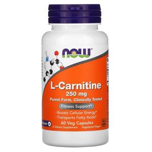 Now Foods, Carnipure L-Carnitine Tartrate, 250 mg, 60 Capsules