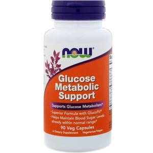Now Foods, Glucose Metabolism Support, 90 Vegetarian Capsules