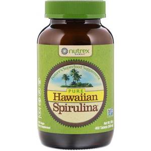 Nutrex Hawaii, Pure Hawaiian Spirulina, 500 mg, 400 tablets
