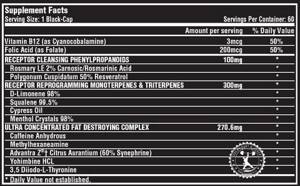 Nutrex Lipo 6 Black Ultra Concentrate Hers состав