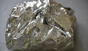 wrap the fish in foil