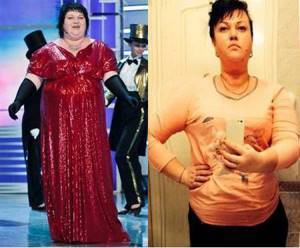 Olga Kartunkova lost weight before and after