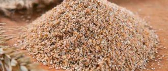 Отруби пшеничные: химический состав