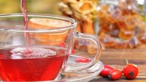 Rose hip decoction for weight loss
