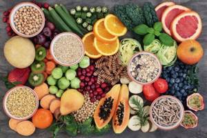 овощи фрукты и злаки