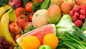 Vegetables and fruits that remove water from the body