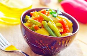 vegetable stew with beans