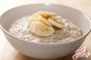 oatmeal with honey and apples