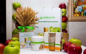 Herbalife oatmeal-apple drink: benefits