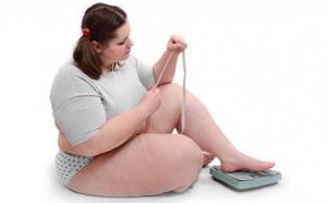 Obesity due to abuse of cane sugar