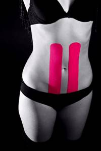 parallel abdominal taping scheme