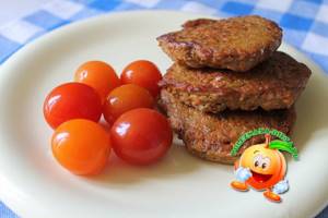 Liver pancakes with carrots