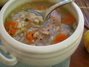 pearl barley soup