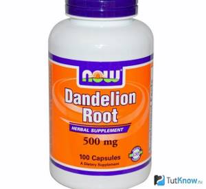Dandelion root nutritional supplement