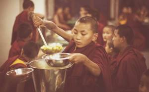 Питание тибетских монахов