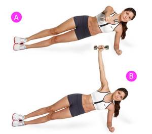 Plank: an exercise for a slim figure. Photos before and after, benefits and harms, monthly diagram 