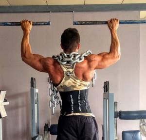 Weighted pull-ups