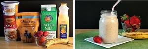 Полезные рецепты фруктовых Смузи с овсянкой для похудения на завтрак или перекус
