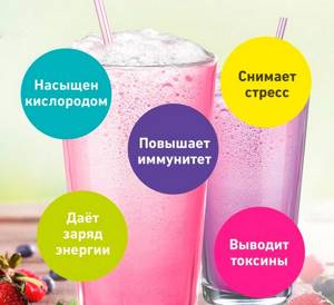 Beneficial properties of oxygen cocktail