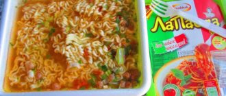 The benefits and harms of Doshirak instant noodles