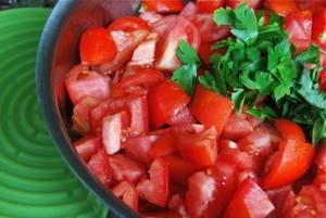 Tomato diet for 3, 7 and 14 days