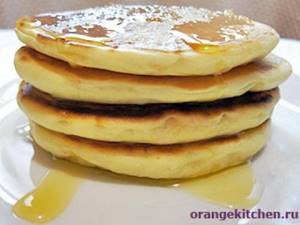 PP pancakes without eggs. Fluffy kefir pancakes without eggs 