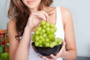 преимущество похудения на винограде