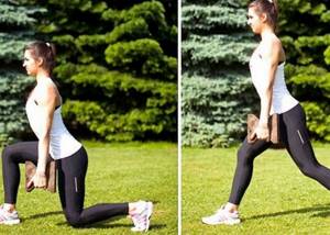 Squats with lunges