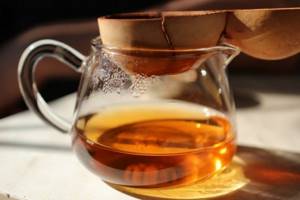 Tea brewing process