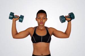 Pumping up biceps with dumbbells: exercises for arms